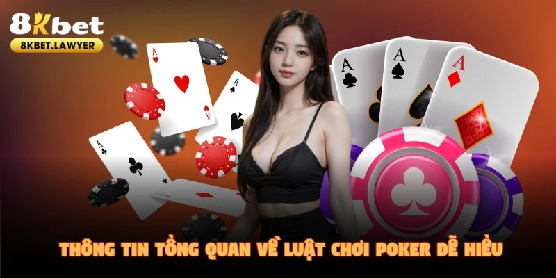 Thông tin tổng quan về luật chơi Poker dễ hiểu