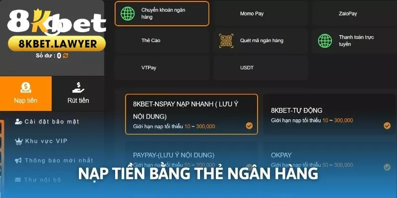 Thanh toán đơn giản, nhanh chóng bằng thẻ ngân hàng