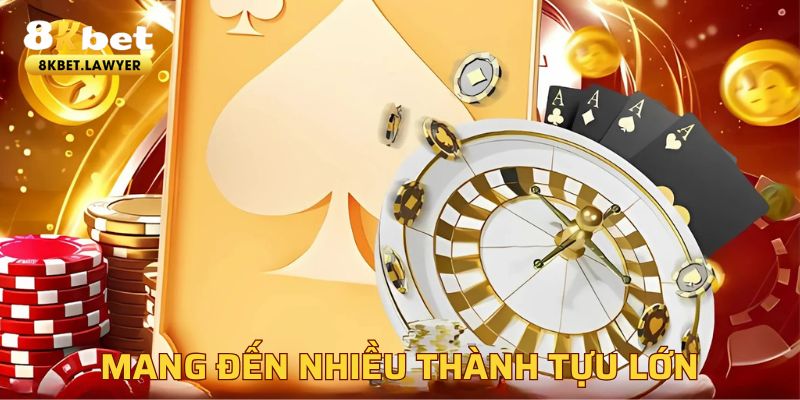 Những thành tựu lớn của 8KBET